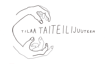 Tilaa taiteilijuuteen logo.